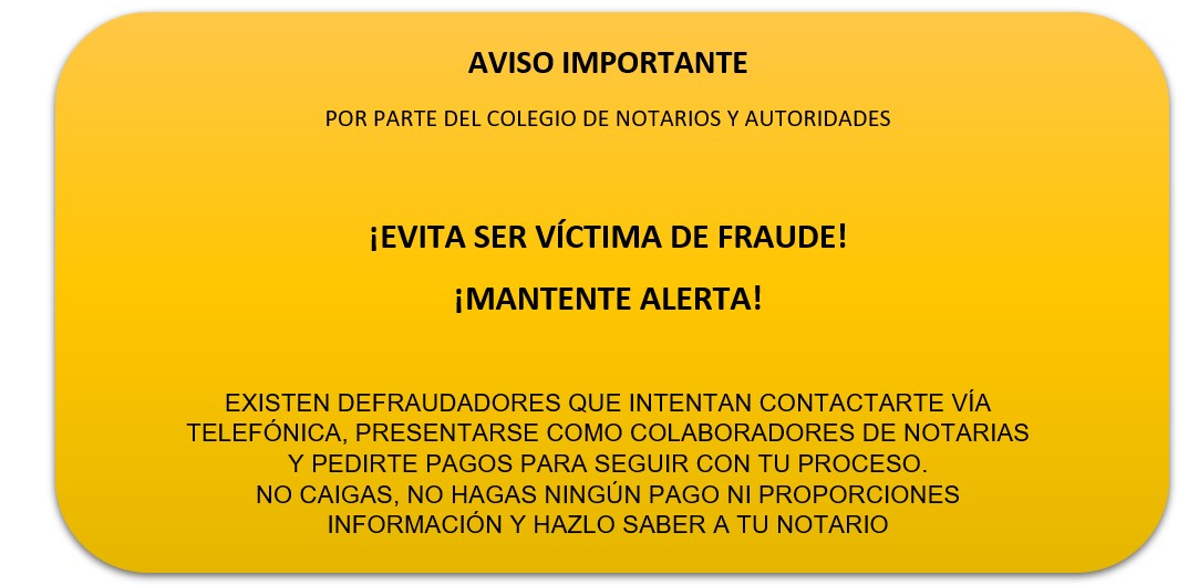 Aviso Importante